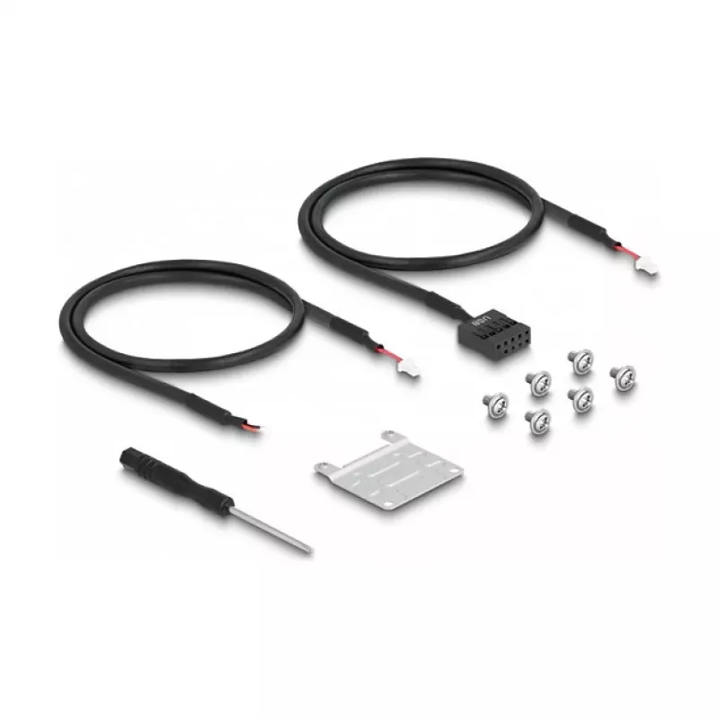 DeLOCK Converter M.2 Key B+M male to Mini PCIe Slot flexible kabel