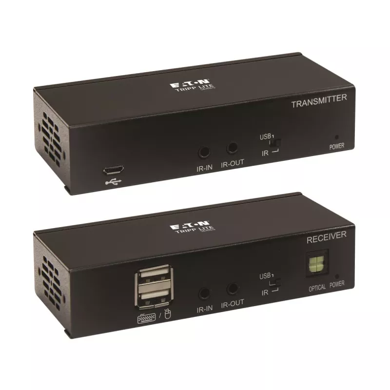 Zestaw przedłużacza DisplayPort na HDMI przez Cat6 z obsługą KVM, 4K 60Hz, 4:4:4, USB, PoC, HDCP 2.2, do 70 m, TAA - Rozszerzenie wideo/audio, HDMI, DisplayPort