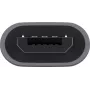 Goobay USB 2.0 Hi-Speed Adapter , Szary, Szary - Gniazdo USB-C™ > Wtyk USB 2.0 Micro (Typ B) (55553)