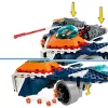 Klocki konstrukcyjne LEGO Marvel Super Heroes Statek kosmiczny Rocket 76278 — zestaw Rocket i Ronan