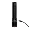 Latarka ręczna Ledlenser P7R Czarna akumulatorowa LED 1000 lumenów, 3,7 V 21700, IP68, 159 mm, 360 g