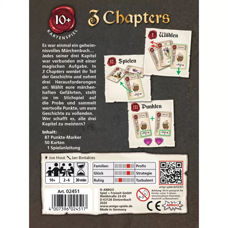 3 Chapters, Gra Karciana