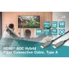 Hybrydowy kabel światłowodowy HDMI AOC Digitus AK-330126-300-S