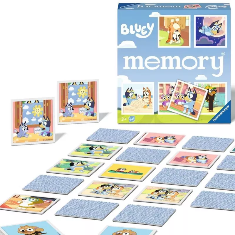 memory - niebieskiy, gra pamięciowa