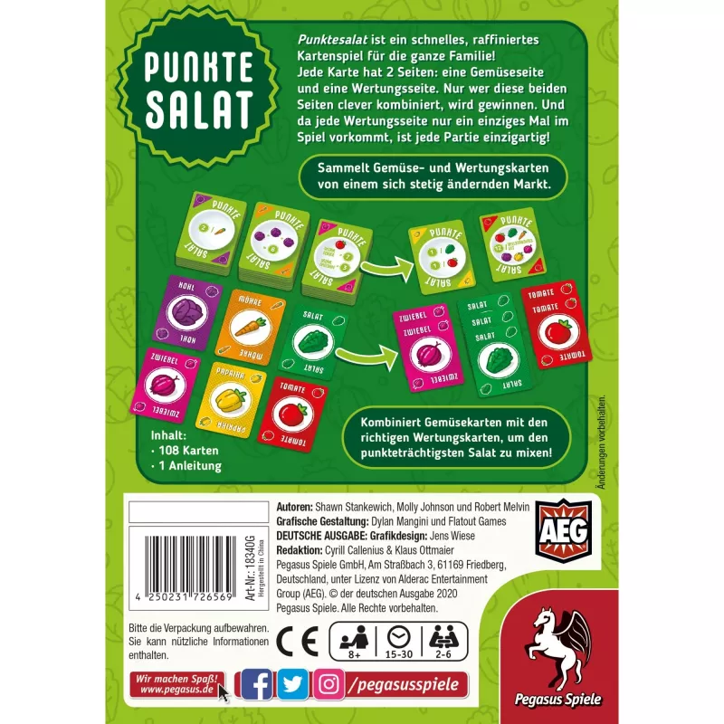 Pegasus Spiele Punktesalat gra planszowa Op
