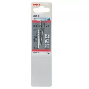Wiertło kręte Bosch Metal drill bit HSS-G DIN 338