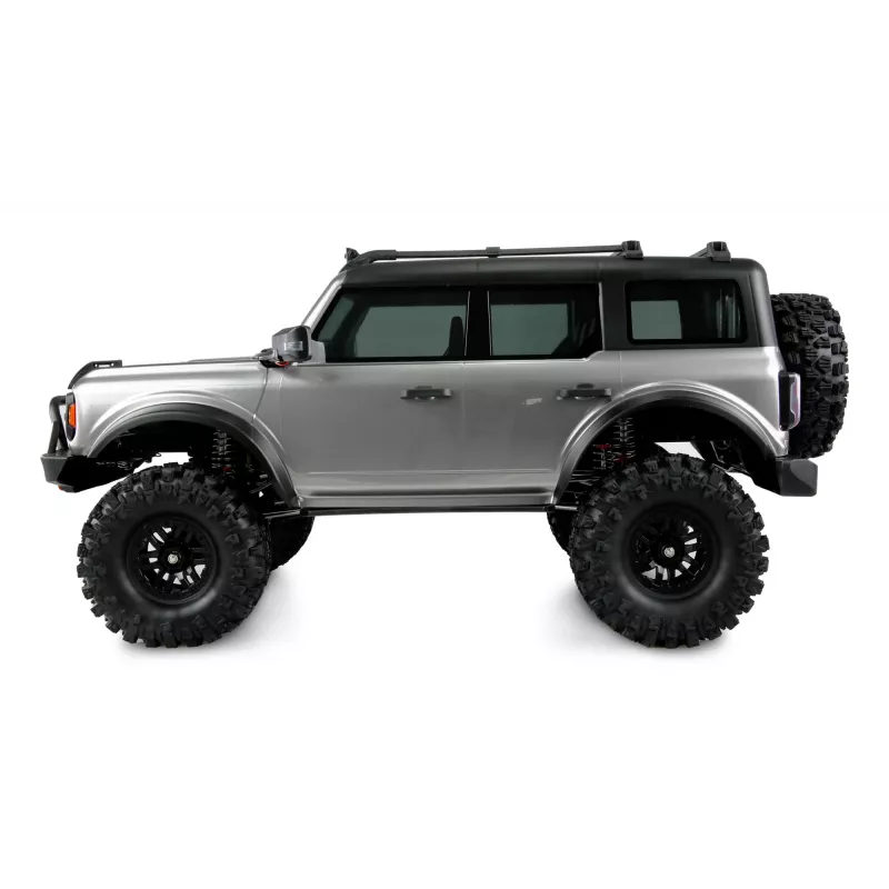 Radio-controlled crawler Amewi AMXRock Caballo 4WD 1:10 metallic szary