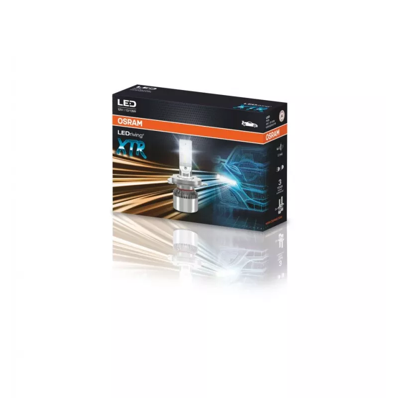 Żarówki LED do reflektorów Ledvance LEDriving XTR H4 64193DWXTR, zestaw 2 sztuk