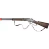 Metalowa zabawkowa strzelba Pulio model 15593/0 — pojemność 8 naboi