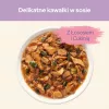 Purina Cat Chow Sensitive Gig z łososiem i cukinią w sosie - Mokra karma dla kotów - 85 g
