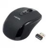 LogiLink Maus optisch Funk 2,4 GHz Mini - Maus - optisch - 3 Taste(n) - drahtlos - 2,4 GHz - kabelloser Empfänger (USB) - Schwarz (ID0031)