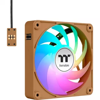 Wentylatory do obudowy Thermaltake CT140 EX ARGB 140mm, zestaw 3 szt., Gravel Sand