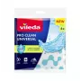 Szmatka do czyszczenia VILEDA Pro Clean 179370 — uniwersalna ściereczka z enzymami, do użytku na mokro, opakowanie 4 szt.
