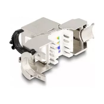 DeLOCK Moduł Keystone RJ45 do LSA Kat.6A STP z zaciskiem blokującym