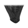 Oplot pleciony DeLOCK 19047 10 m x 25 mm czarny