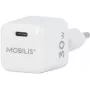 Mobilis Nano Wall Charger - 30W - USB C - GaN - Wyprodukowano we Francji (001383)