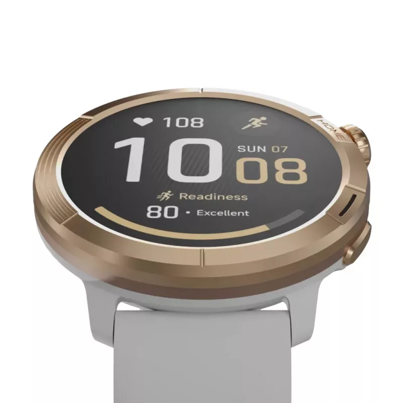 Smartwatch Stelio STSWA102GT Activ Pro GPS 46mm w kolorze złotego tytanu — GPS, koperta 46 mm, wykończenie tytanowe