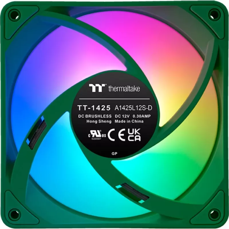 Wentylator Thermaltake CT140 EX ARGB Sync 14 cm Zielony 3 szt. 500-1800 RPM