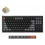 Klawiatura mechaniczna Keychron V3 Ultra 8K — Przewodowa i Bluetooth, układ QWERTY, podświetlenie RGB LED, czarna