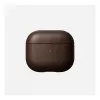 Skórzane etui Nomad V3 Rustic Brown do AirPods — ochronny pokrowiec skórzany na etui ładujące AirPods