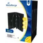 MEDIARANGE BOX35-8 - pudełko jewel case - 8 płyt - czarny - plastik - 120 mm - pyłoszczelny - odporny na zarysowania
