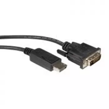 Kabel DisplayPort ROLINE DP ST - DVI ST 1,0 m (11.04.5613)