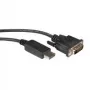 Kabel DisplayPort ROLINE DP ST - DVI ST 1,0 m (11.04.5613)