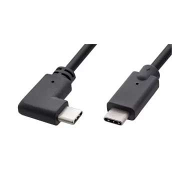 Kabel USB Microconnect USB3.1CC1RA USB 3.2 Gen 2 (3.1 Gen 2) 1 m USB C Czarny