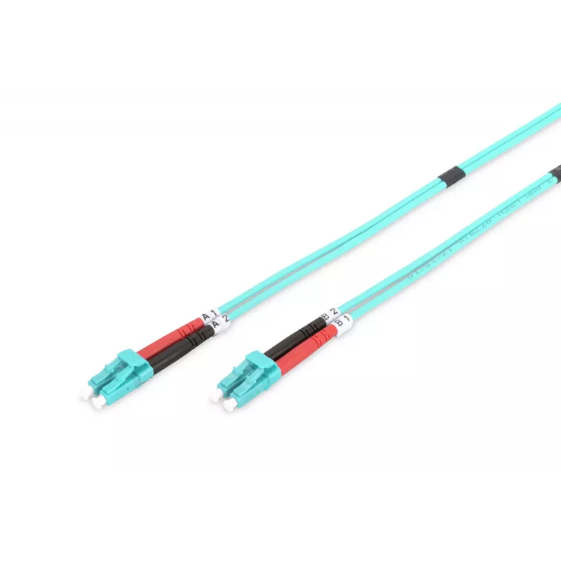 DIGITUS - Kabel krosowy - LC Multi-Mode (M) - LC Multi-Mode (M) - 7,0 m - Światłowód - 50 / 125 mikronów - (OM3) - Bezhalogenowy - pomarańczowy (DK-2533-07/3)