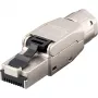 Goobay CAT 8.1 STP-ekranowana, wtyk RJ45 do zarabiania w terenie (61130)