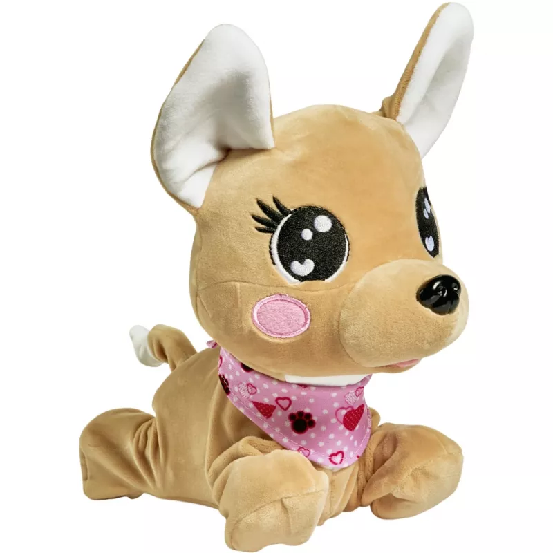 ChiChi LOVE Baby Boo, pluszowa zabawka beżowo-różowa, 30 cm