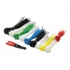 Opaska kablowa LogiLink KAB0019 Nylon Czarny Niebieski Zielony Czerwony Biały
