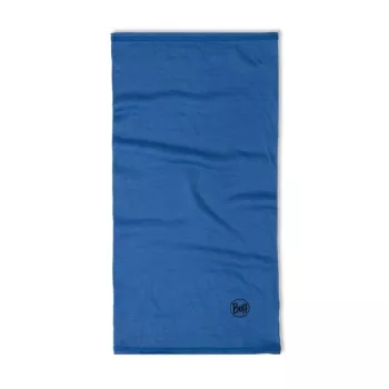 Buff Merino Lightweight Jr Solid – komin dziecięcy z wełny merino, niebieski