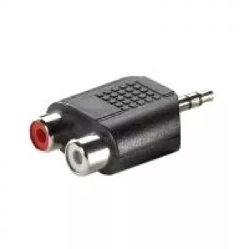 Adapter 3,5 mm VALUE 3,5 mm M na 2x RCA F