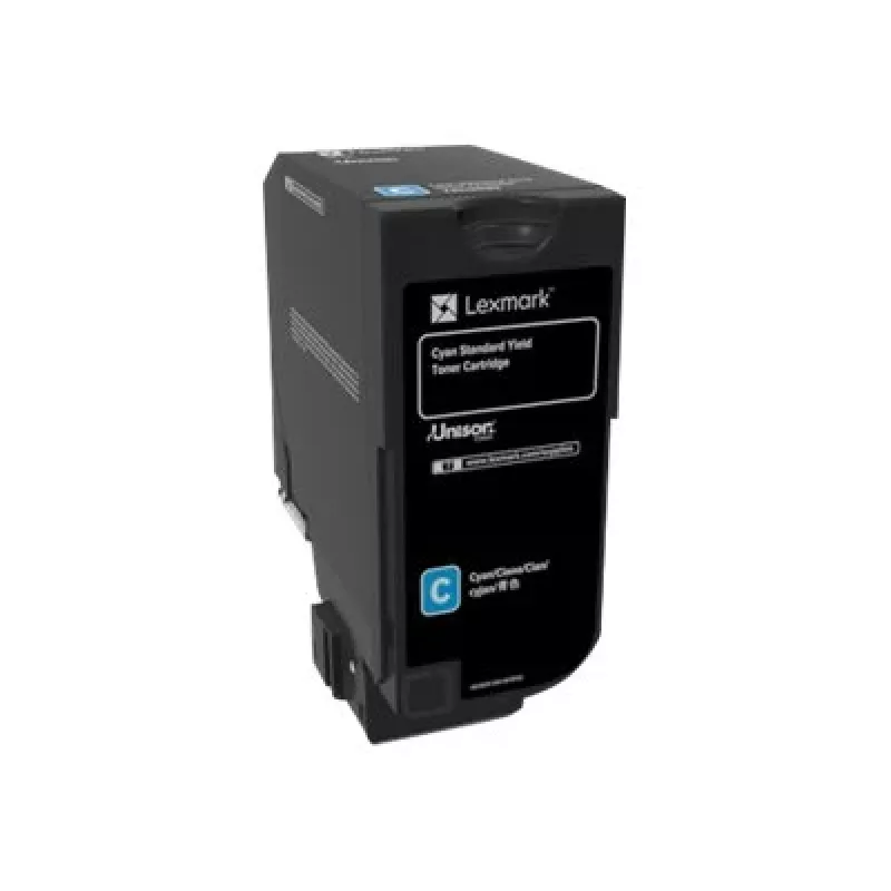 Kaseta z tonerem Lexmark CS720 Standardowa wydajność 2500 stron cyjan