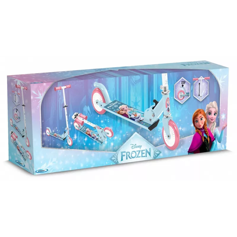 Hulajnoga kopana Pulio Stamp 2-kołowa Frozen II tematyczna — model Pulio 106246042