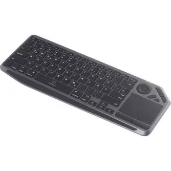 Renkforce RF-WLBTKB-300 Bluetooth wireless klawiatura German QWERTZ Czarny Integrated (RF-6746416)