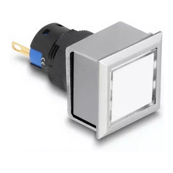 Lampa LED do maszyn przemysłowych DELOCK 22058 — 1 LED, IP40/IP65, AC 250V, 5A, 25×42×25 mm