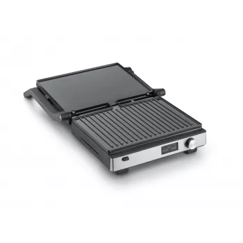 Grill kontaktowy Severin KG 2380 Czarny Srebrny 2000W Stal nierdzewna