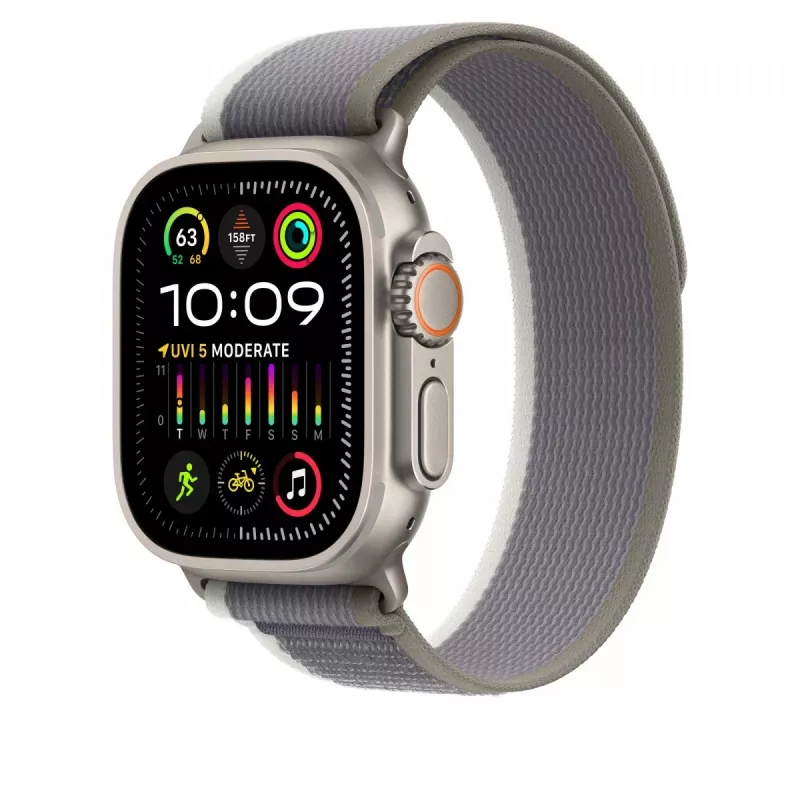 Pętla Trail zielono-szara 49 mm – S/M