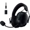 BlackShark V3 Pro, słuchawki gamingowe czarne, ANC, dongle 2,4 GHz, Bluetooth, USB, jack 3,5 mm
