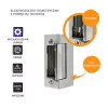 Zamek elektromagnetyczny QOLTEC 52459 12V symetryczny z pamięcią i blokadą