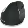 BakkerElkhuizen Evoluent 4 Bluetooth Czarny, Praworęczny, Pionowa konstrukcja, Laser, Bluetooth, 2600 DPI, Czarny