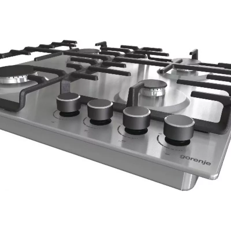 Płyta gazowa Gorenje G642ABX stal nierdzewna do zabudowy 60 cm 4-strefowa