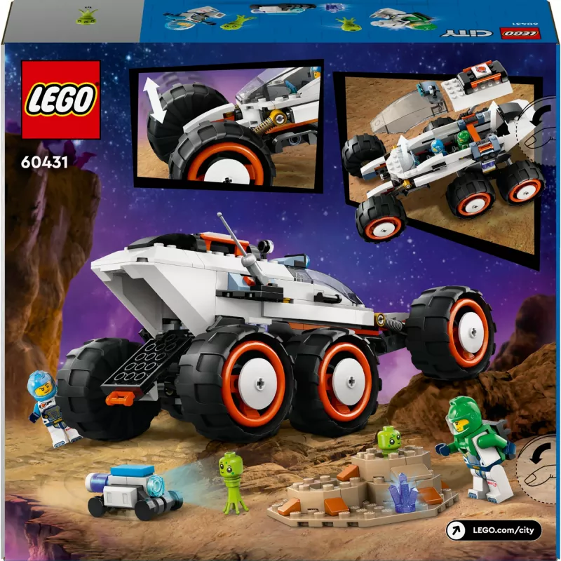 Lego City 60431 Łazik Kosmiczny i Życie Pozaziemskie