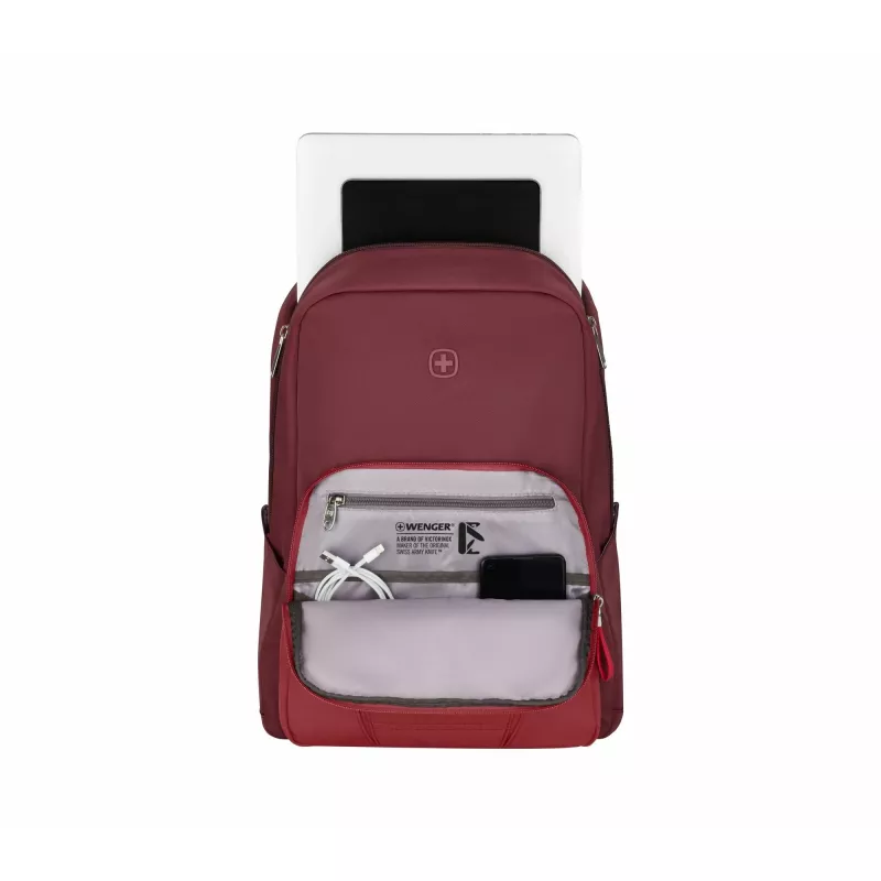 Casual backpack Wenger SwissGear Motion czerwony Nylon