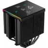 Chłodzenie powietrzne DeepCool AK620 Digital PRO — wentylator 120 mm, 1750 RPM, 25 dB, 12 V, kompatybilne z LGA1700/AM5, czarny