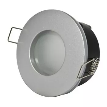 Synergy 21 LED Retrofit GU10 / GX5,3 Deckeneinbausatz IP65 Srebrny