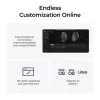 Mysz mechaniczna Keychron M5 8K czarna (M5-A23)