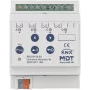 MDT technologies universal actuator 4-way 4TE REG,16A,230VAC,100µF Battery-0416.03 (Battery-0416.03)